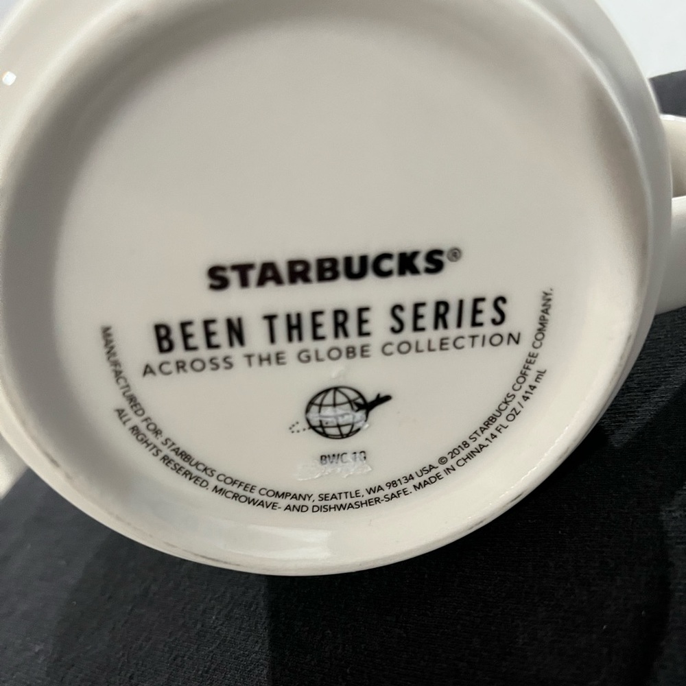 Starbucks been there series coffee mug